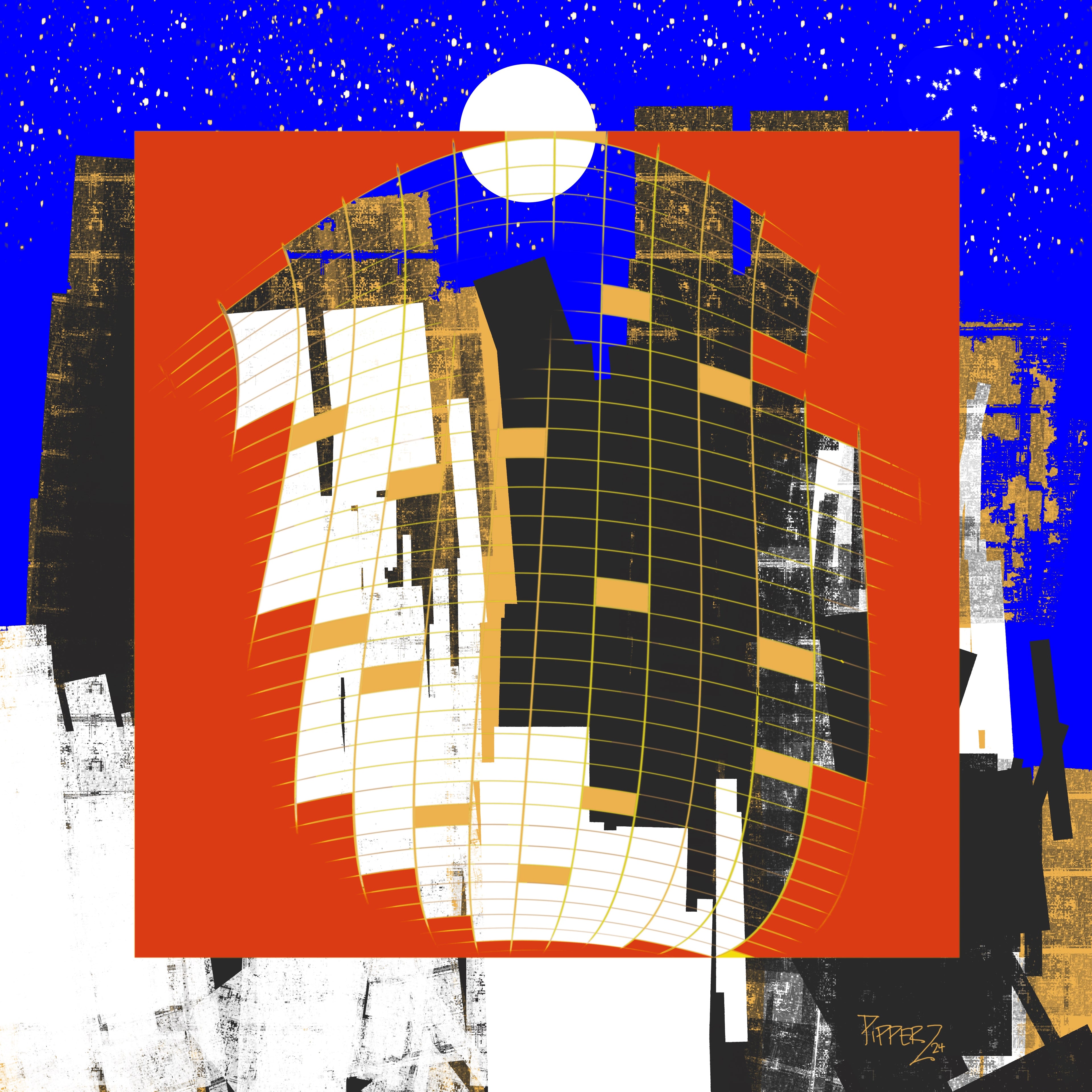Downtown Grid Chaos I